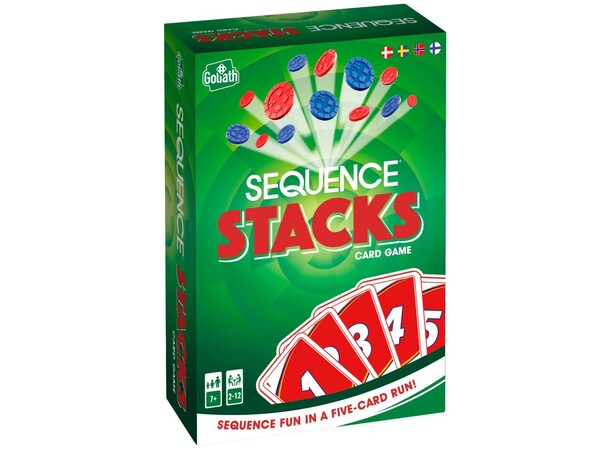 Sequence Stacks Kortspil Dansk udgave 