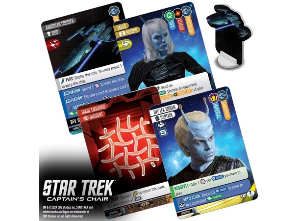 Star Trek Captains Chair Brætspil 