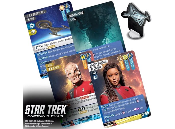 Star Trek Captains Chair Brætspil 