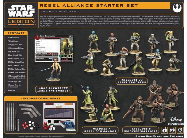 Star Wars Legion Rebel Alliance Starter Starter Set 