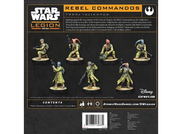 Star Wars Legion Rebel Commandos 