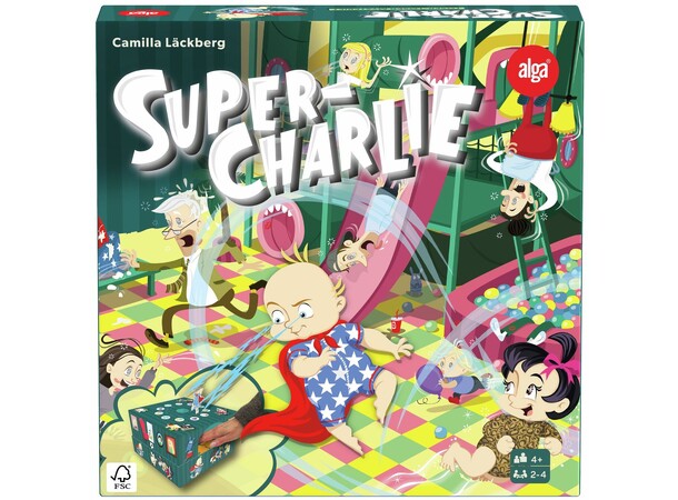 Super Charlie Brætspil Dansk udgave 