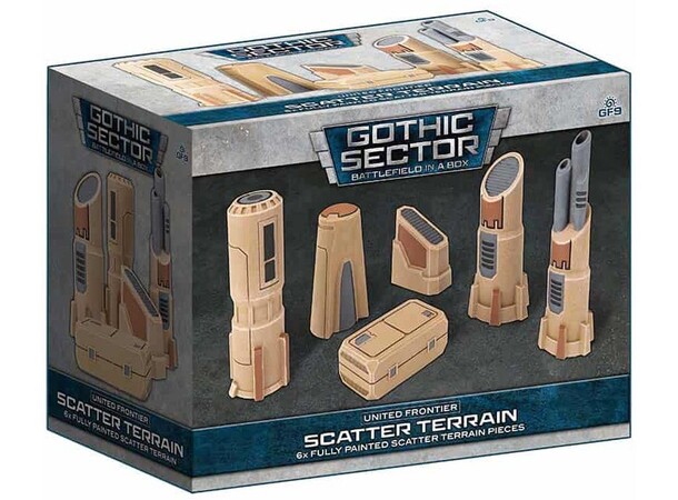 Terrain Scatter Terrain Battlefield in a Box - Gothic Sector 