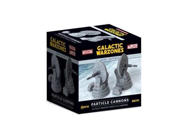 Terræn Rebel Outpost Particle Cannons Battlefield in a Box - Galactic Warzones 