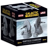 Terræn Rebel Outpost Particle Cannons Battlefield in a Box - Galactic Warzones