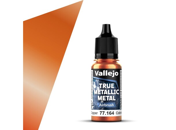 Vallejo True Metallic Airbrush Ancient Copper - True Metallic Metal 