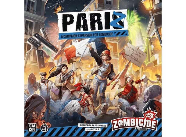Zombicide PariZ Expansion Ekspansion til Zombicide 2nd Edition 