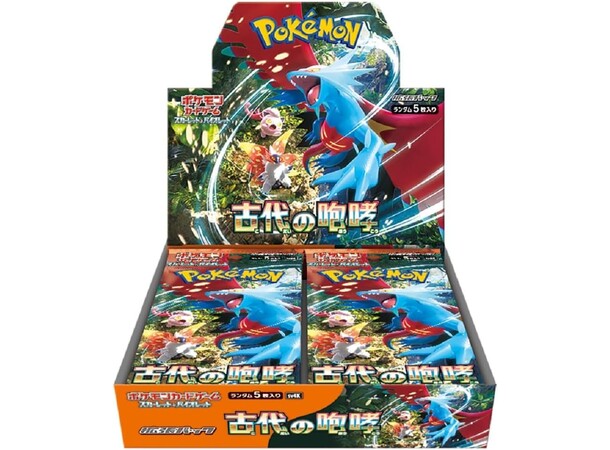 *Pokemon Ancient Roar Booster Box JAPANSK - Scarlet & Violet - sv4k 