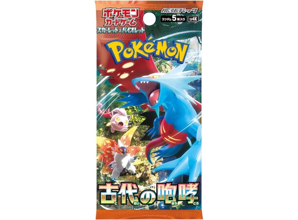 *Pokemon Ancient Roar Booster Box JAPANSK - Scarlet & Violet - sv4k 