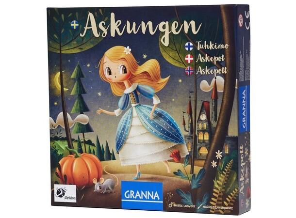 Askepot Brætspil Dansk udgave 