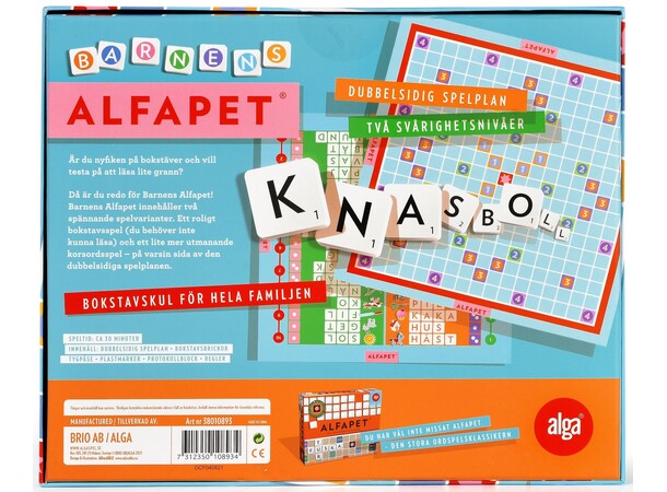 Barnens Alfapet - SVENSK 