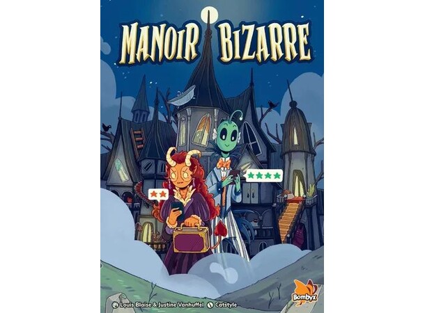 Bizarre Manor Kortspil 