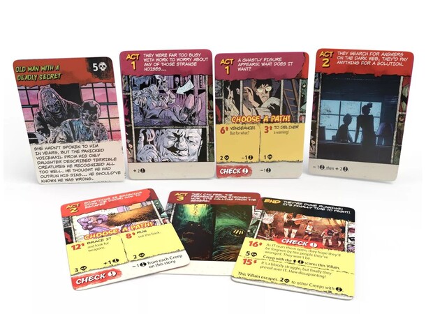 Creepshow Brætspil The Suspense-Building Game 