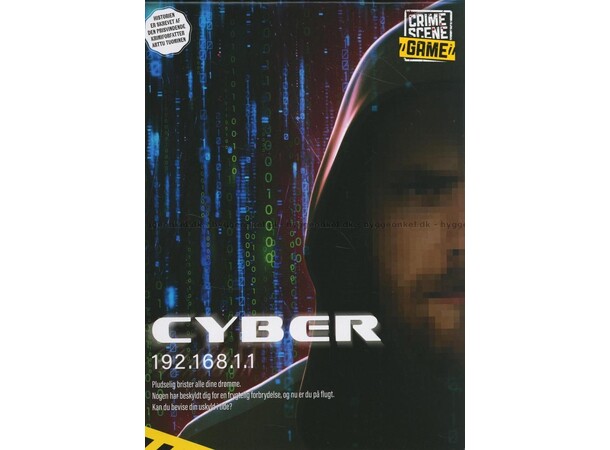 Crime Scene Cyber Brætspil Dansk udgave 