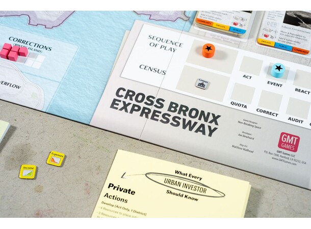 Cross Bronx Expressway Brætspil 