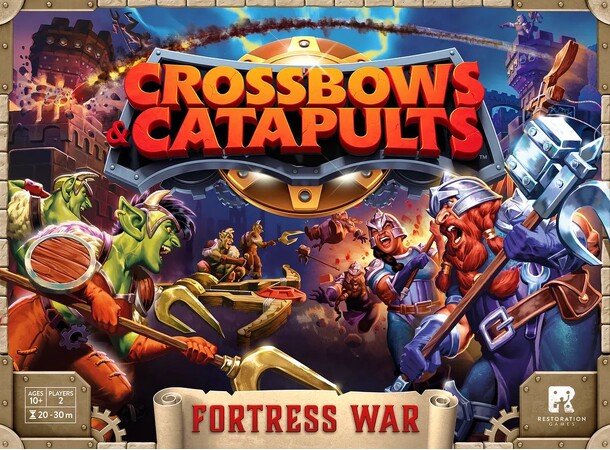 Crossbows & Catapults Brætspil Fortress War 