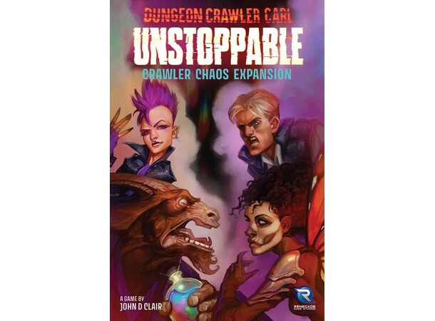 DC Carl Unstoppable Crawler Chaos Exp Udvidelse til Dungeon Crawler Carl 
