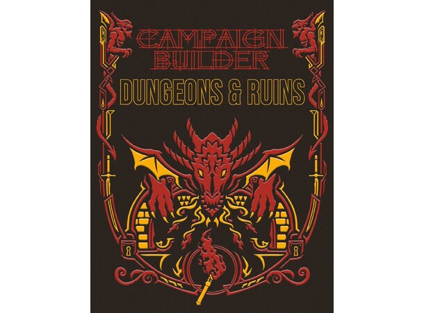 D&D 5E Dungeons & Ruins Limited Edition Kampagnebygger D&D Supplement 