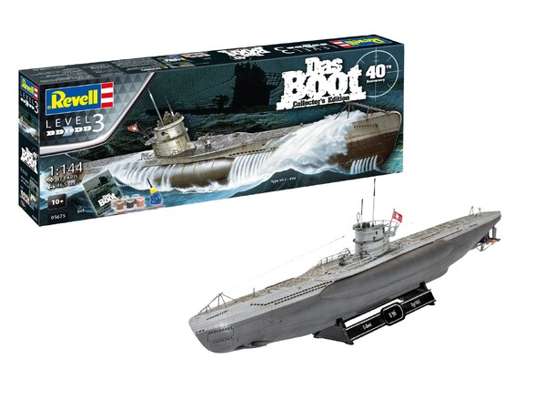 Das Boot Collectors Edition 40th Anniv Revell 1:144 byggesæt 