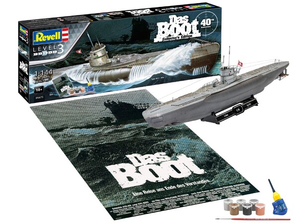 Das Boot Collectors Edition 40th Anniv Revell 1:144 byggesæt 