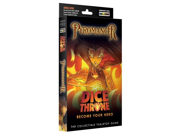Dice Throne Pyromancer Hero Pack Udvidelse til Dice Throne 