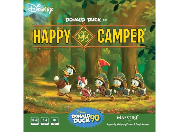Donald Duck in Happy Camper Brætspil 