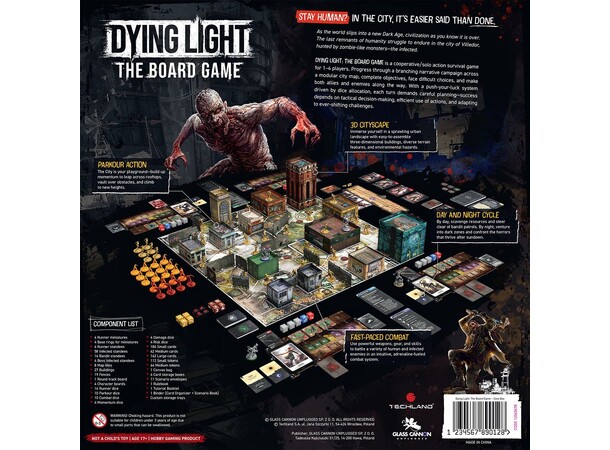 Dying Light Core Box Brætspil The Board Game 