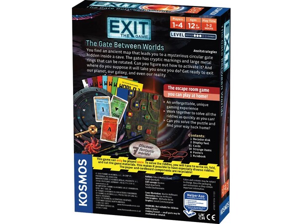 EXIT The Gate Between Worlds Brætspil 