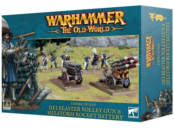 Empire of Man Helblaster Volley Gun Helstorm Rocket Battery 