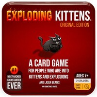 Exploding Kittens Tin Kortspil 10 Year Anniversary