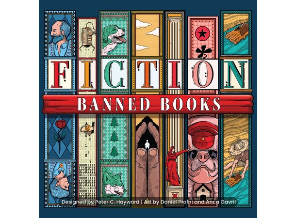 Fiction Banned Books Ordspil 