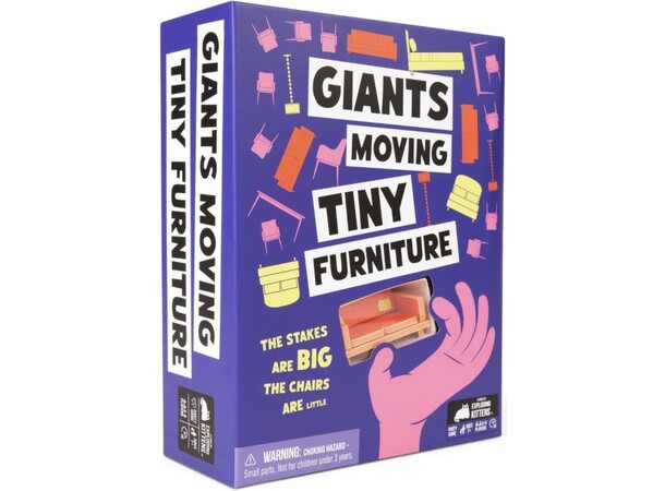 Giants Moving Tiny Furniture Brætspil 