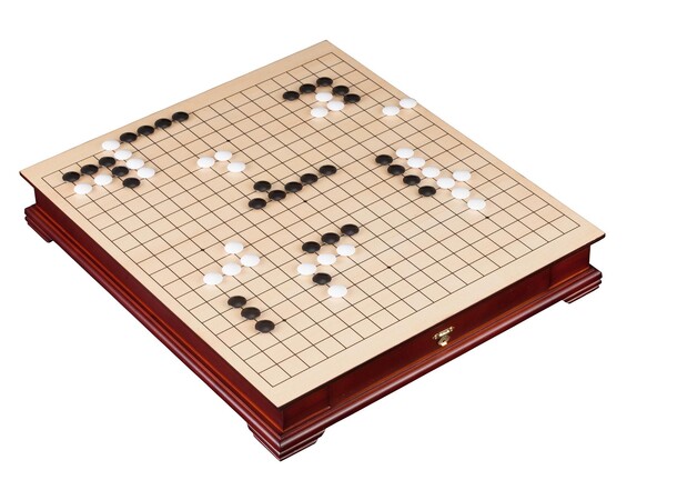 Go & Go Bang Deluxe Spil 50x44cm Bord-design 