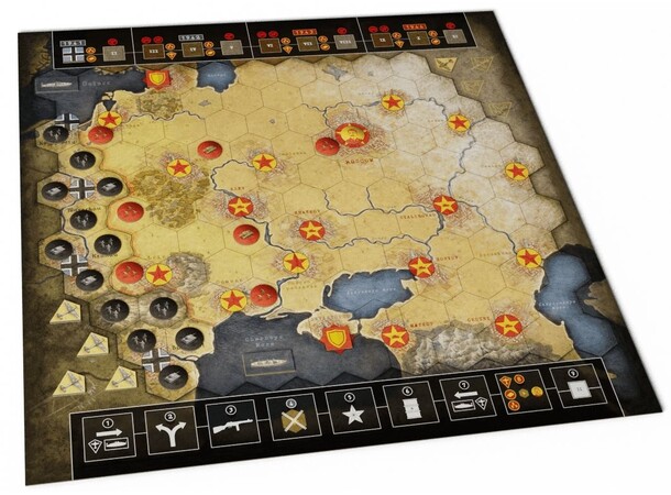 Iron Blood Snow and Mud Brætspil 