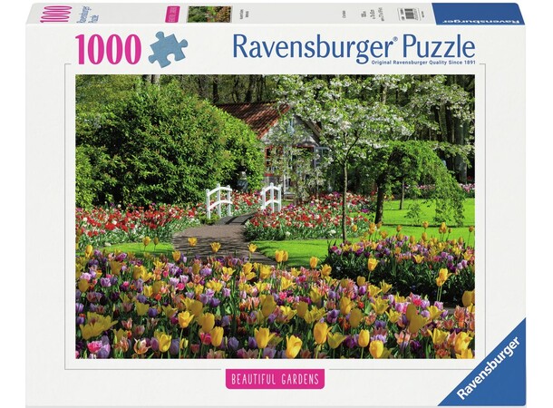 Keukenhof-haverne 1000 brikker Puslespil Ravensburger puslespil 