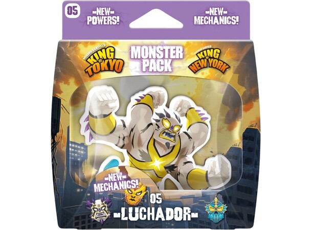 King of Tokyo Monster Pack Luchador Ekspansion til King of Tokyo/New York 