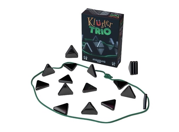 Kluster Trio Brætspil Dansk udgave 