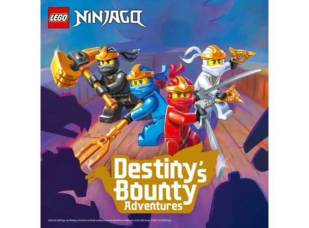 LEGO Ninjago Destinys Bounty Brætspil Adventures - Dansk udgave 