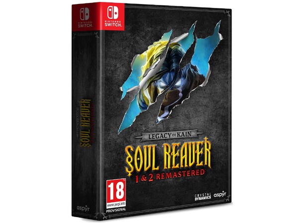 Legacy of Kain Soul Reaver 1+2 Switch Remastered Deluxe Edition 