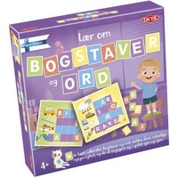 Lær om Bogstaver og Ord Brætspil Dansk udgave