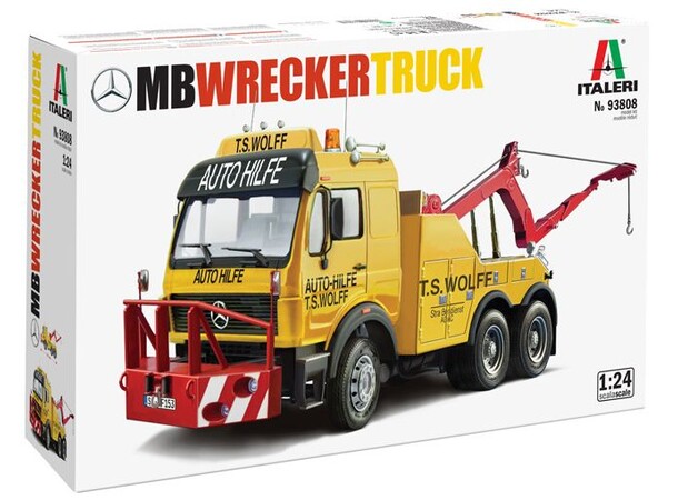 Mercedes-Benz Wrecker Truck Italeri 1:24 Byggesæt 