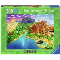 Minecraft 500 brikker Puslespil Ravensburger puslespil
