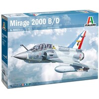 Mirage 2000 B/D Italeri 1:72 byggesæt