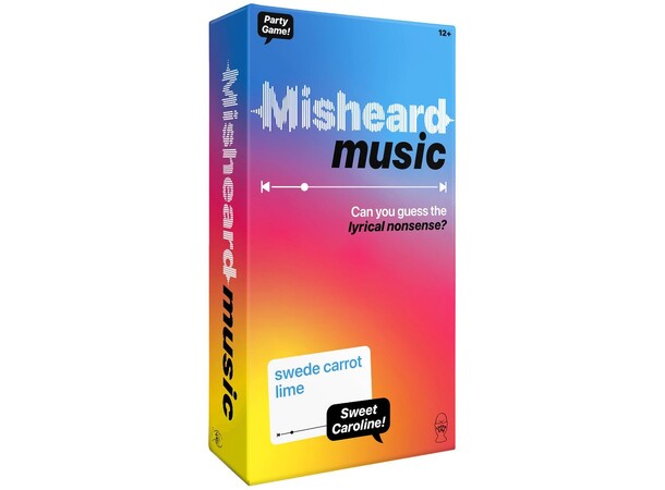 Misheard Music Selskabsspil 