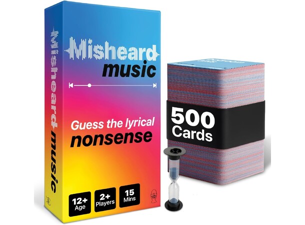 Misheard Music Selskabsspil 