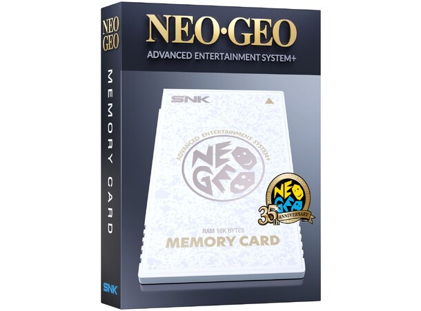NEOGEO AES+ Memory Card - Hvid 