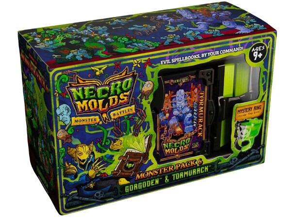 Necromolds Monster Battles MonsterPack 6 Gorgoden & Tormurack 