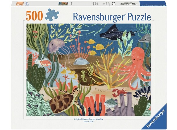 Ocean Whimsey 500 brikker Puslespil Ravensburger puslespil 