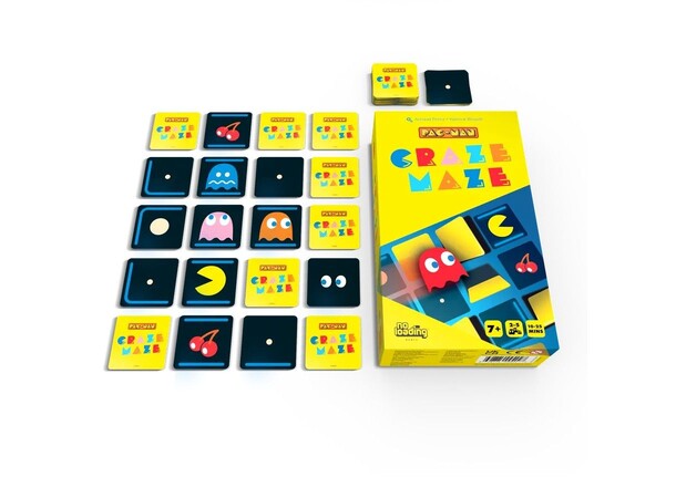 Pac-Man Craze Maze Brætspil 