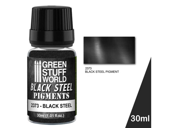 Pigment Black Steel - 30 ml Green Stuff World 